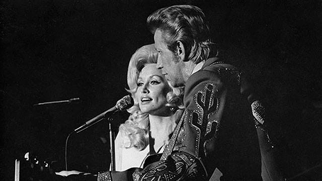 Dolly Parton and Porter Wagoner